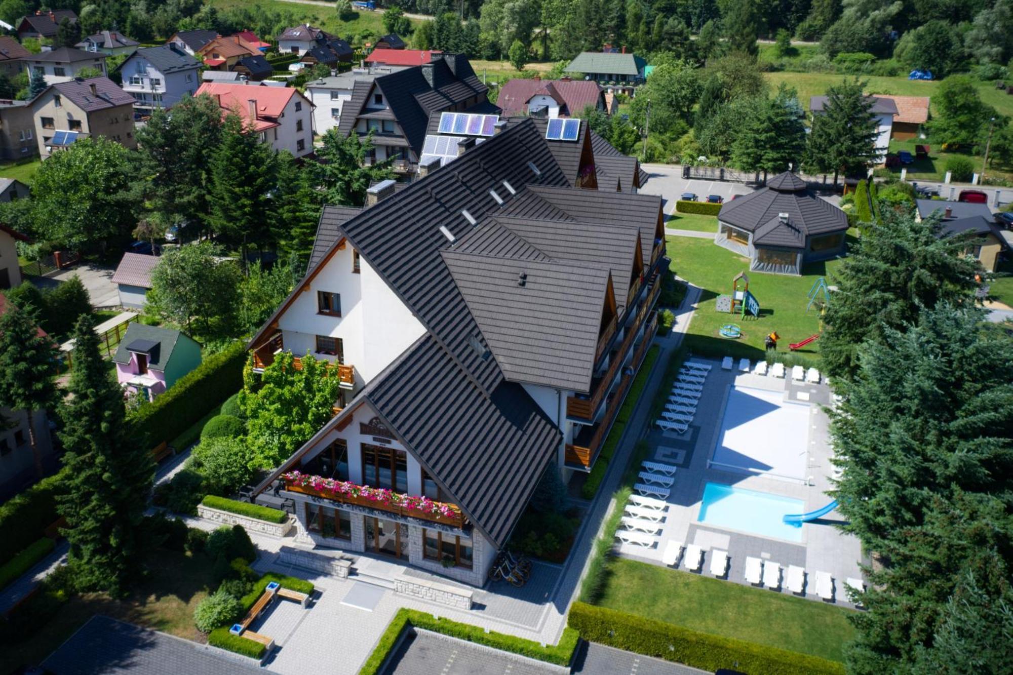 Hotel Beskidian แวงก์เยียร์สกา กูร์กา ภายนอก รูปภาพ