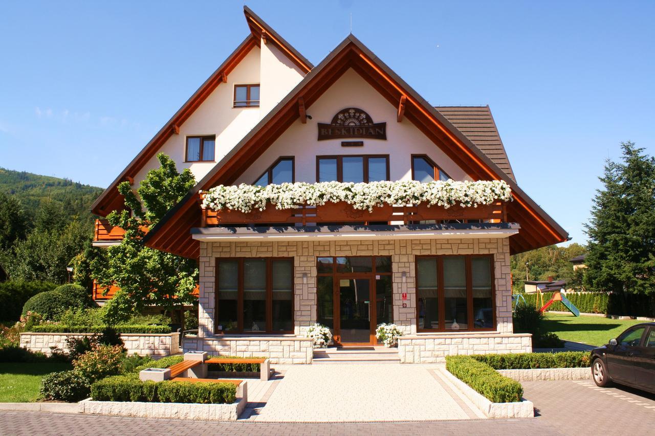 Hotel Beskidian แวงก์เยียร์สกา กูร์กา ภายนอก รูปภาพ